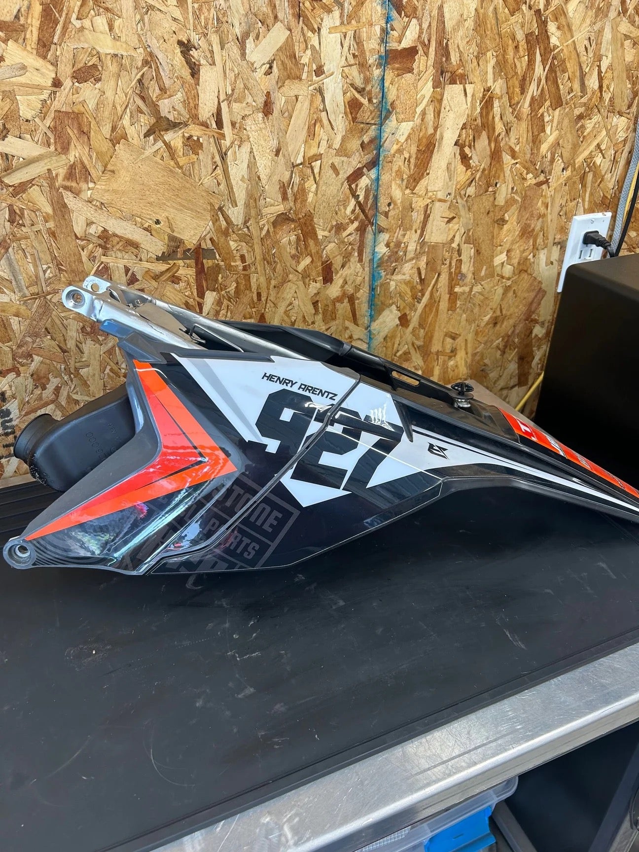 OEM KTM Subframe and Airbox Assembly - KTM65